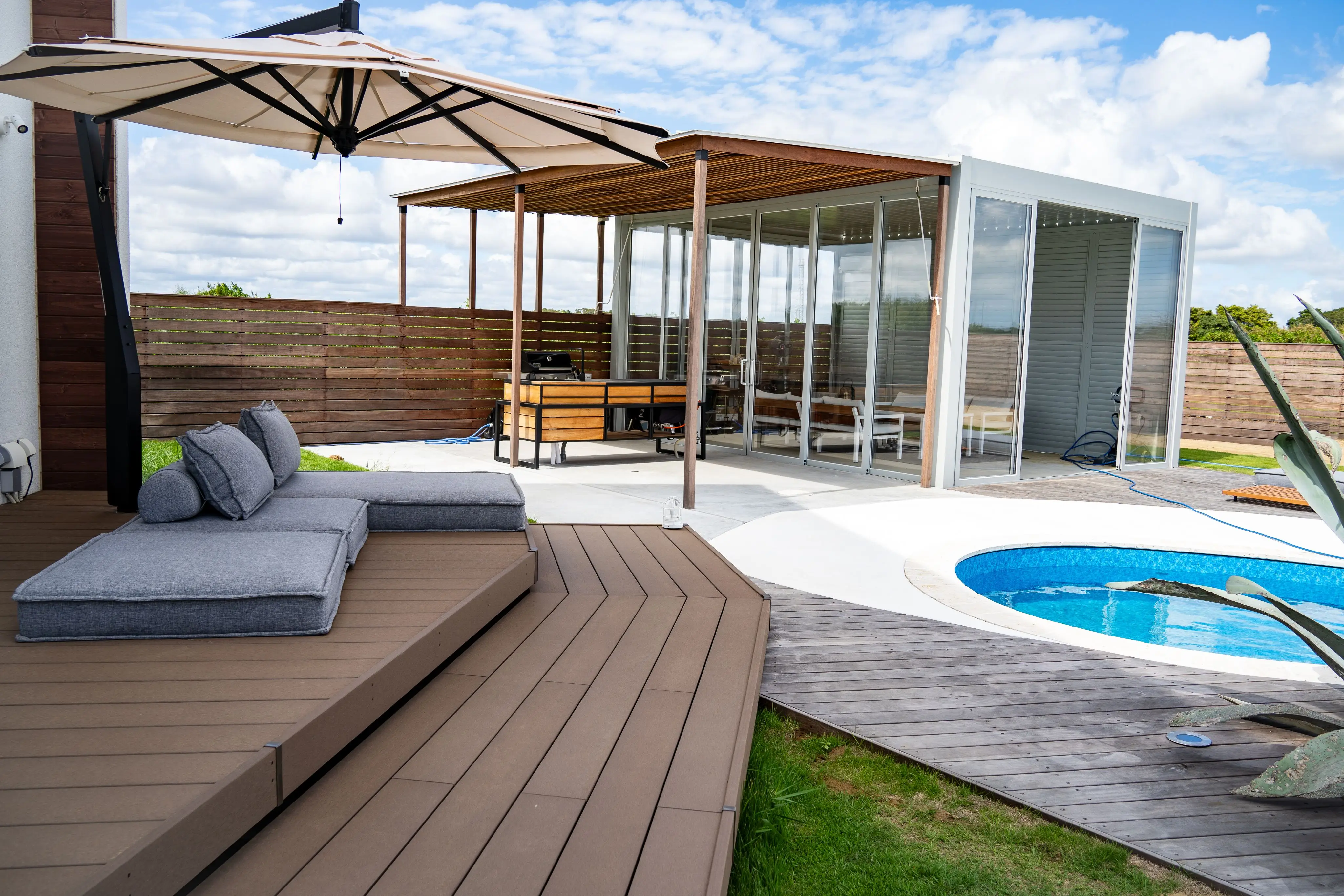 Wood Pergola 4